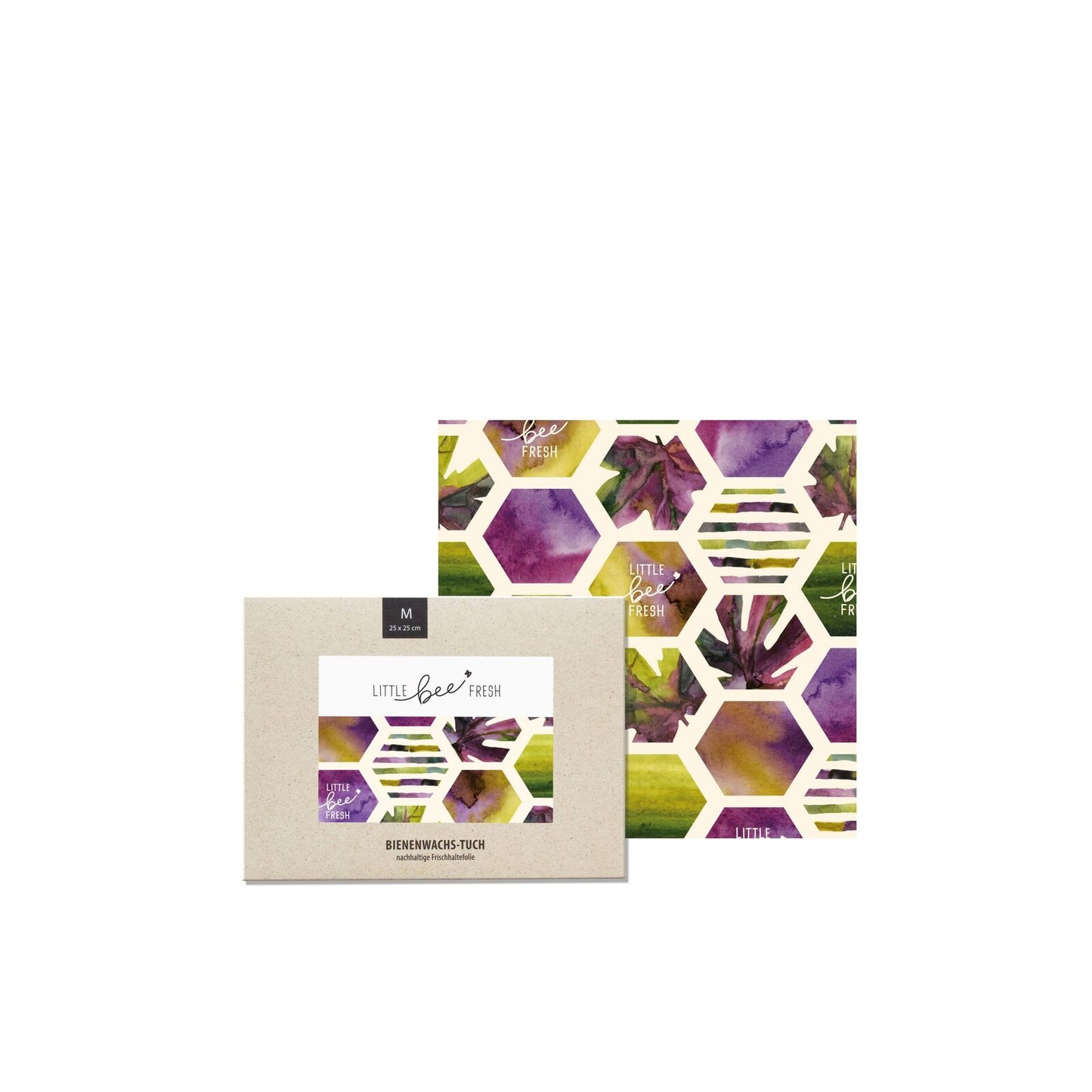 Mittleres Bienenwachstuch M Sechsecke