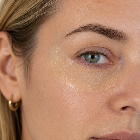 Goldene Augenpads | 2 Stück – wiederverwendbar
