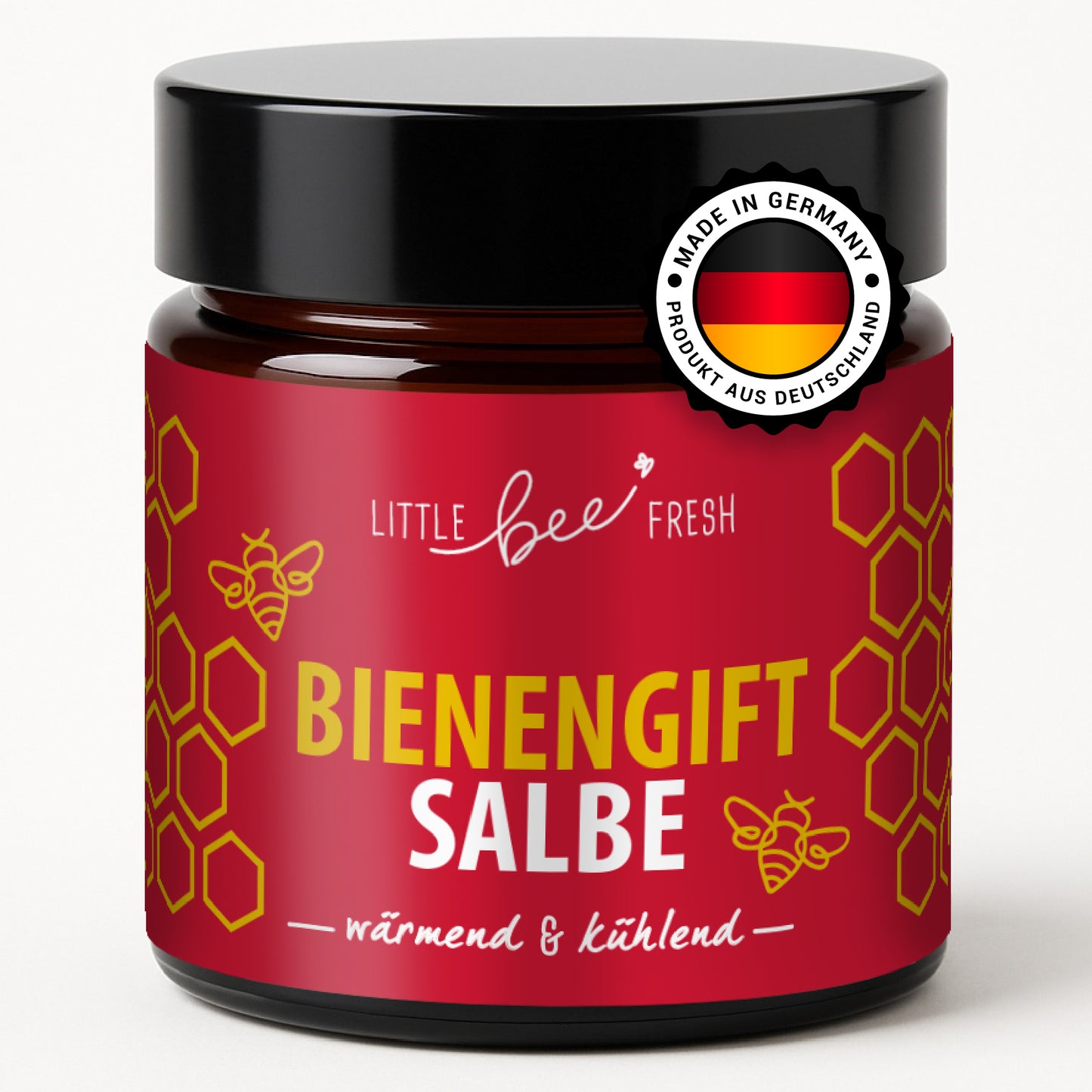 Bienengiftsalbe wärmend & kühlend – wohltuende Pflege für Rücken, Nacken & Gelenke