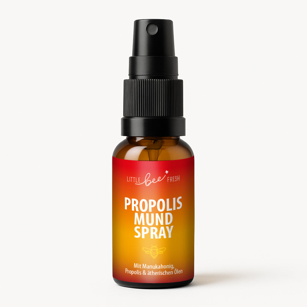 Propolis Mundspray – mit Manukahonig, Propolis & ätherischen Ölen