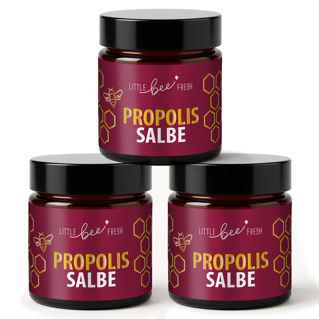 Spar-Set 3x Propolis Salbe - natürliche Pflege aus dem Bienenstock