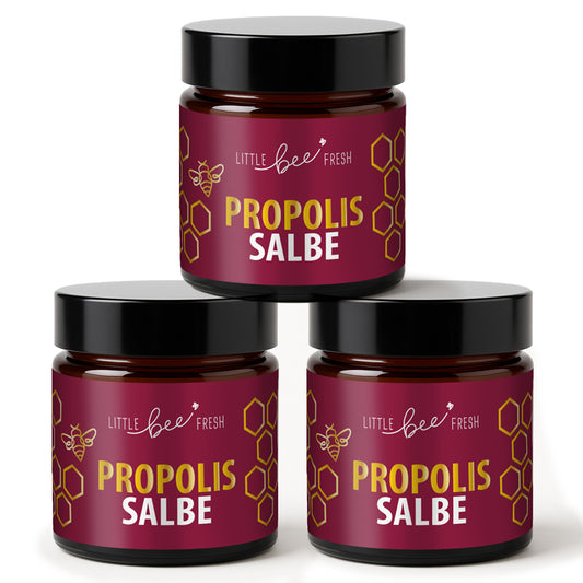 Spar-Set 3x Propolis Salbe - natürliche Pflege aus dem Bienenstock