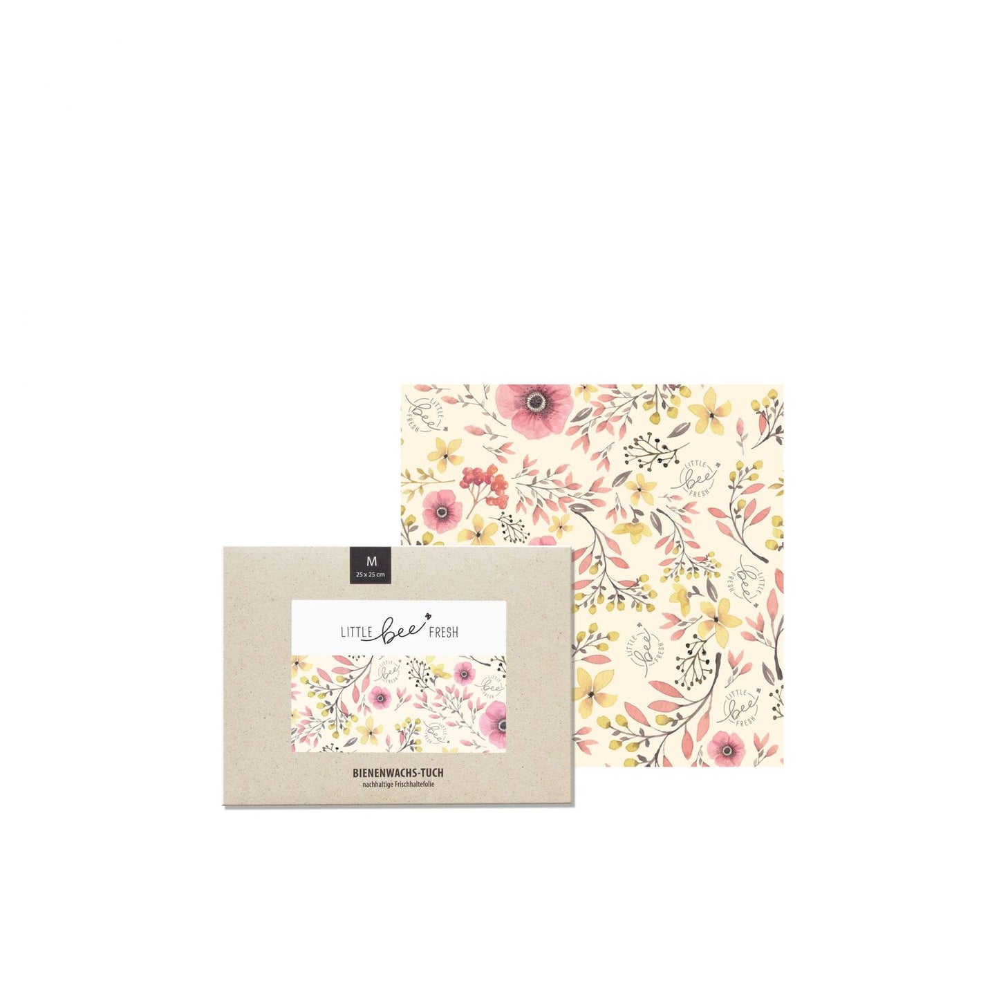 Mittleres Bienenwachstuch M Rosa