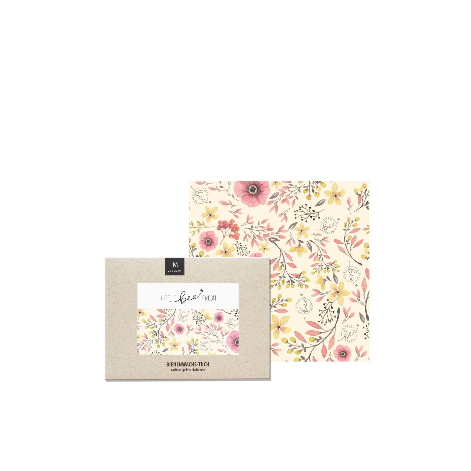 Mittleres Bienenwachstuch M Rosa