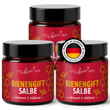 Spar-Set – 3x Bienengiftsalbe wärmend & kühlend – wohltuende Pflege für Rücken, Nacken & Gelenke