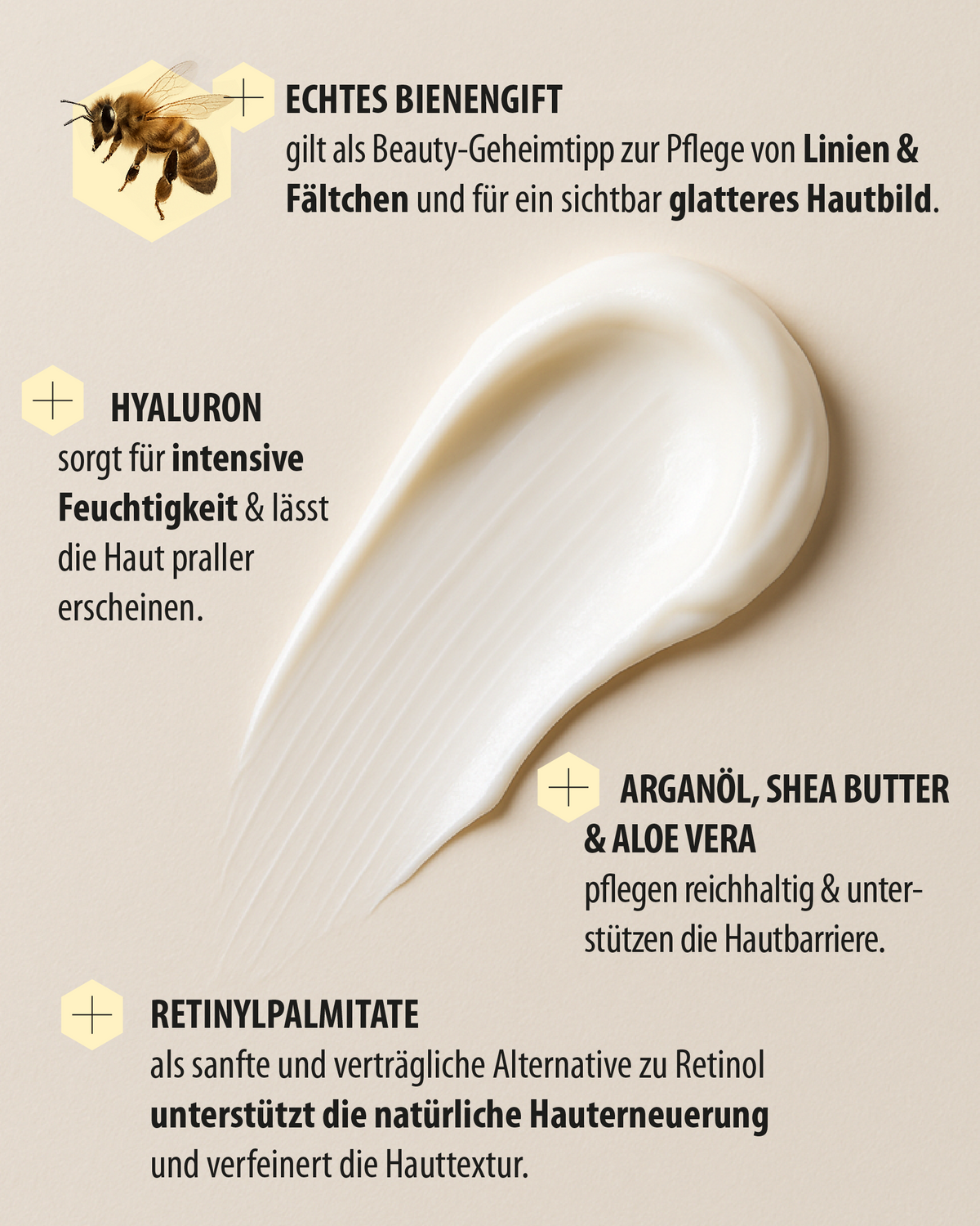 Spar-Set - 3x Slow-Aging Tagescreme mit Bienengift