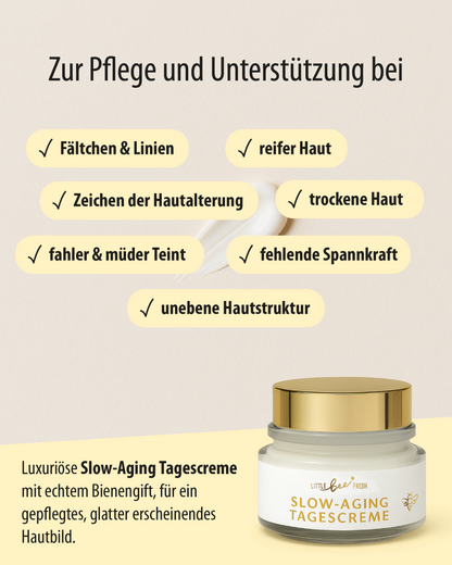 Spar-Set - 3x Slow-Aging Tagescreme mit Bienengift