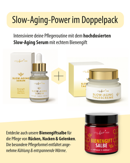 Spar-Set - 3x Slow-Aging Tagescreme mit Bienengift