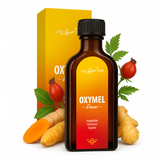 Oxymel Power – mit Kurkuma, Ingwer und Hagebutte