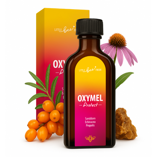 Oxymel Protect – für dein Immunsystem | mit Sanddorn, Echinacea & Propolis