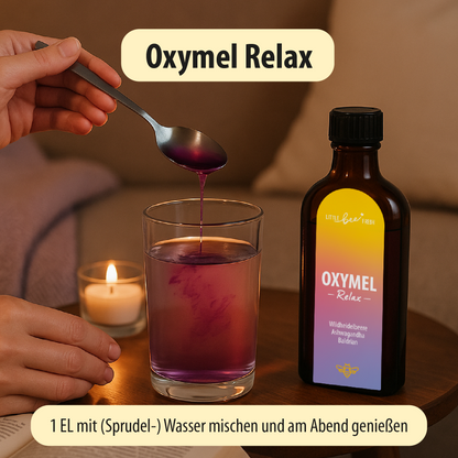 Oxymel Relax – mit Wildheidelbeere, Ashwagandha & Baldrian