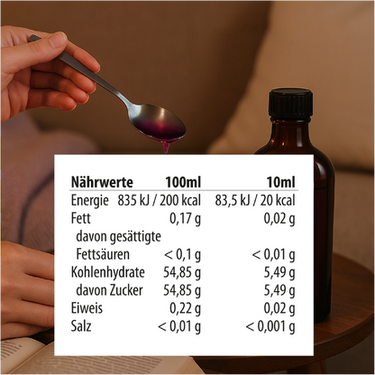 Oxymel Relax – mit Wildheidelbeere, Ashwagandha & Baldrian