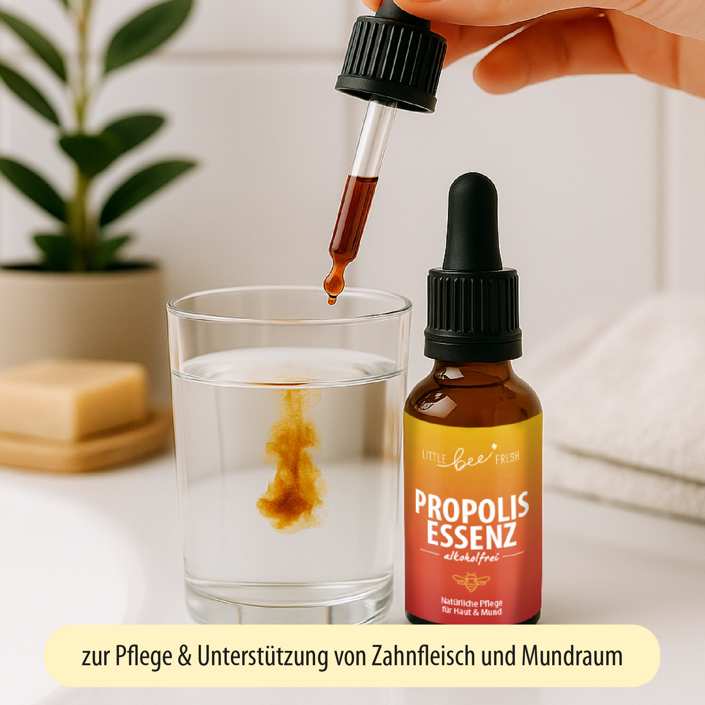 Propolis Essenz - alkoholfrei | natürliche Pflege aus dem Bienenstock
